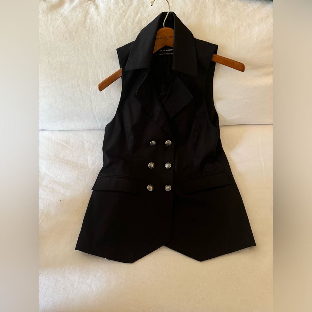 Club Monaco tailored vest sz L